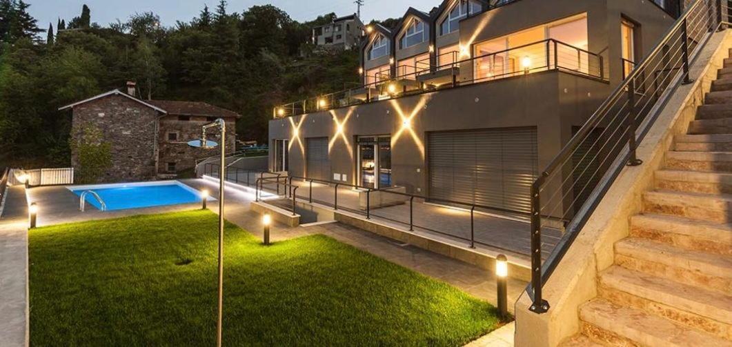 Baia Blu - Luxury Apartments With Pool Cremia Exterior foto